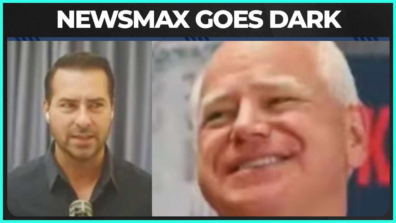 Newsmax Host Gets SINISTER About Tim Walz