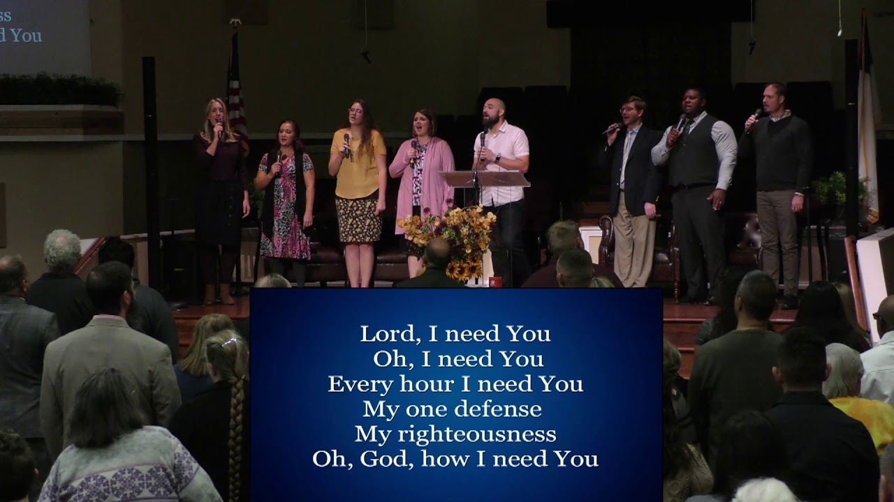 Lord I Need You - Congregational - YouTube