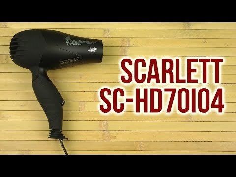 Распаковка SCARLETT SC-HD70I04