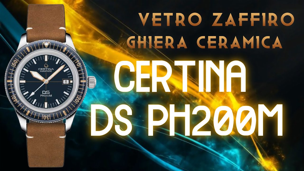 Nuovo CERTINA DS PH200M Blue ⌚ Diver ICONICO con un tocco di ELEGANZA -  YouTube