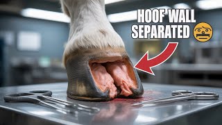 WARNING HOOF WALL SEPARATION Can Lead to DISASTROUS Consequences!