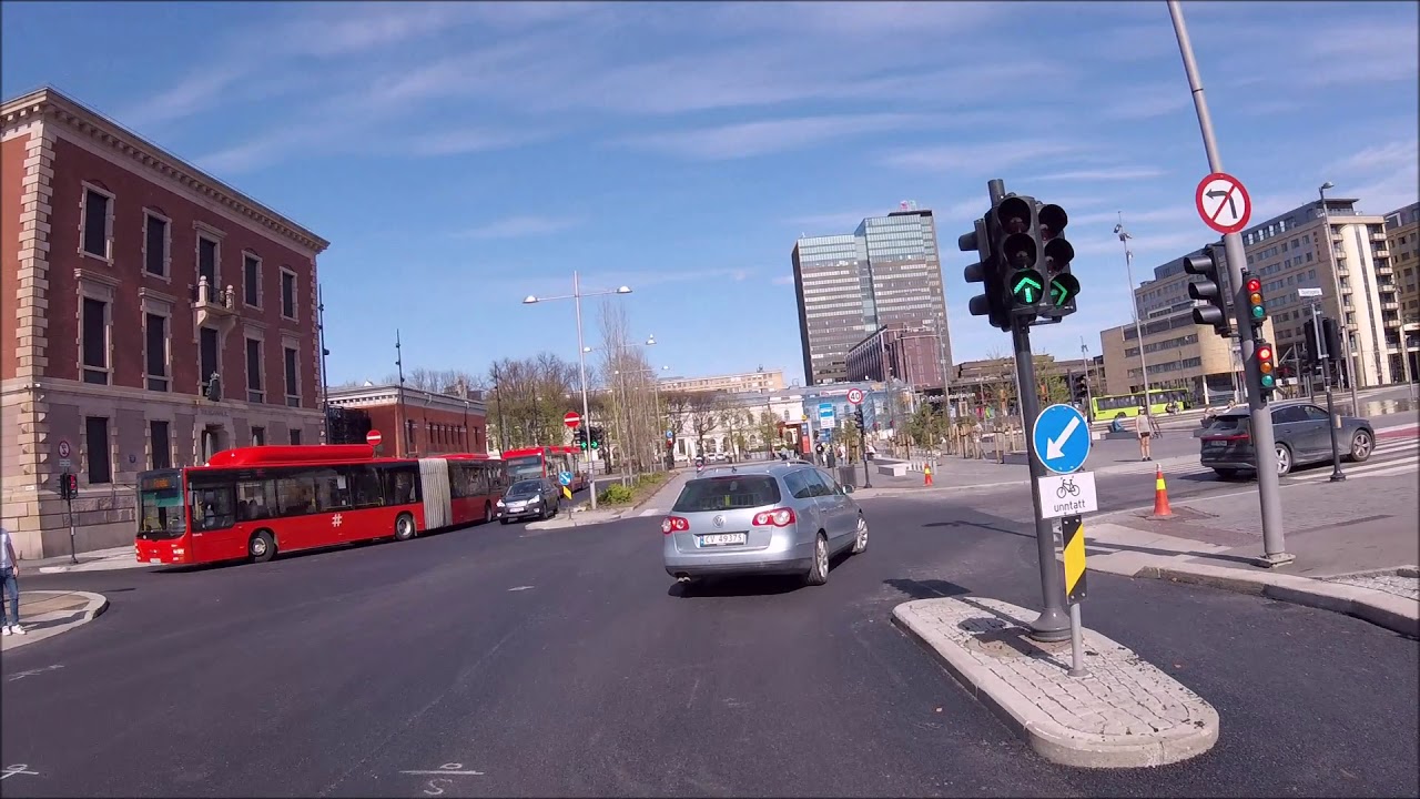 A Tour of downtown Oslo on my MT-09. Part 1