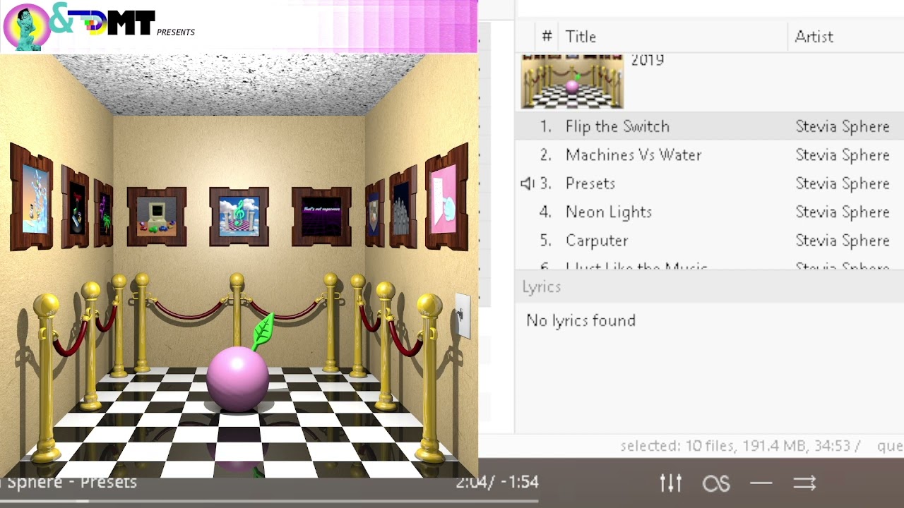 Stevia Sphere’s Interconnected Art Gallery ／／ DMT​​​​​-​​​​​727 by Stevia Sphere (2019)