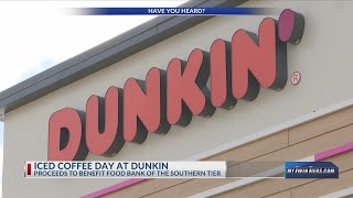 Dunkin’ raising money for the Food Bank of the Southern Tier with Iced Coffee Day