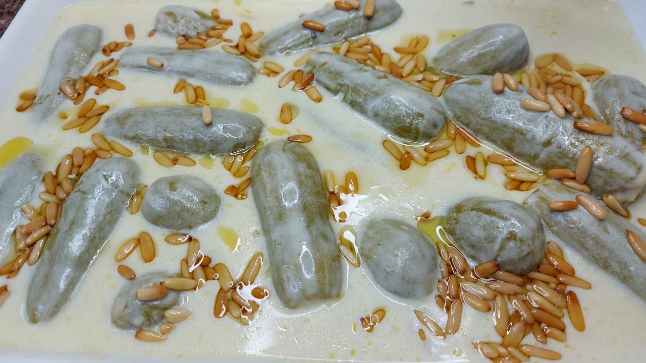 محشي كوسا باللبن من اطيب الوصفات والاكلات باللبن 😋😋 / #كوسا_باللبن