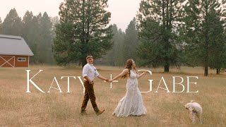 Smoky Idaho Mountains Wedding Film Katy Gabe