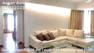 Dual Keys Layout I-Zen Kiara II (Kiara 2) Condo Mont Kiara