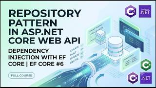 Repository Pattern in ASP.NET Core Web API | Dependency Injection with EF Core | EF Core #6