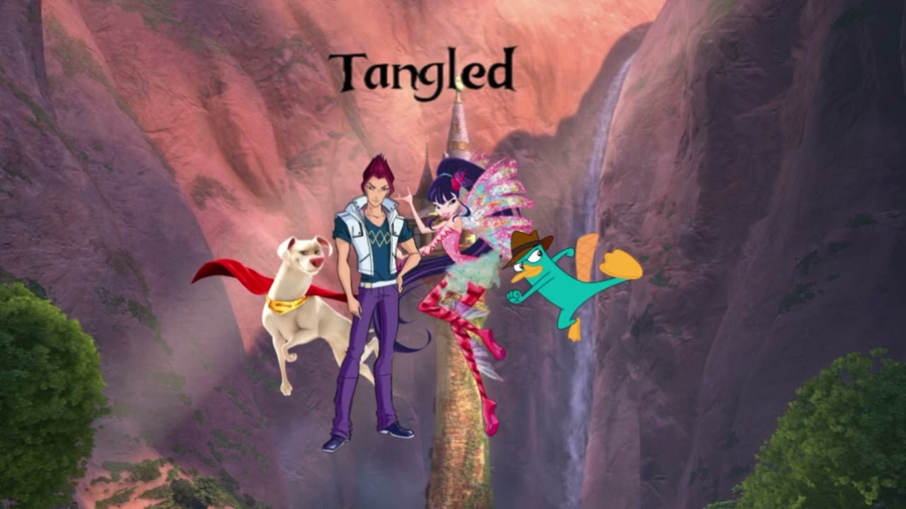 Tangled (Eva’s Style) Movie Poster