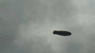 Phoenix Goodyear Blimp Flying over Columbus GA