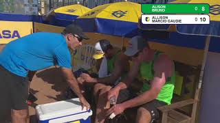 Beachvolley-Alison/Bruno vs.Allison Fancioni/Marcio Gaudie- 1 Etapa-2017/2018-OPEN-Brasil