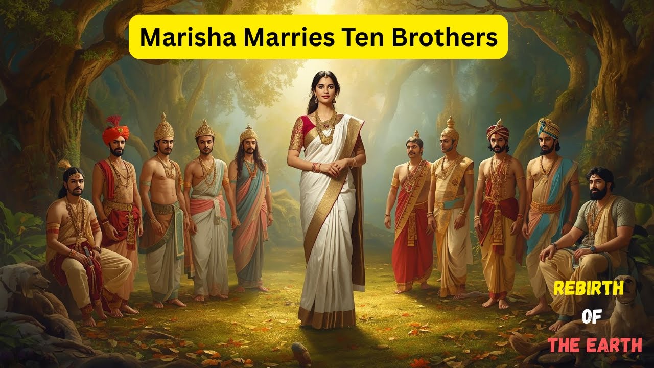 Marisha and the Ten Prachetas | The Ocean Daughter Who Married Ten Brothers | Hindu Mythology Story