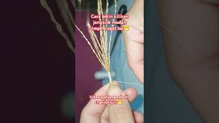 Cara bikin kilikan jangkrik mudah cepat simpel lur mantap👍😁#jangkrik #tutorial #shorts