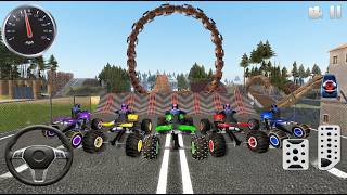 Mega Ramp Quad Bike Stunt Racing Impossible 3D - Extreme Motocross Dirt Bikes - Offroad GamePlay #1 screenshot 3