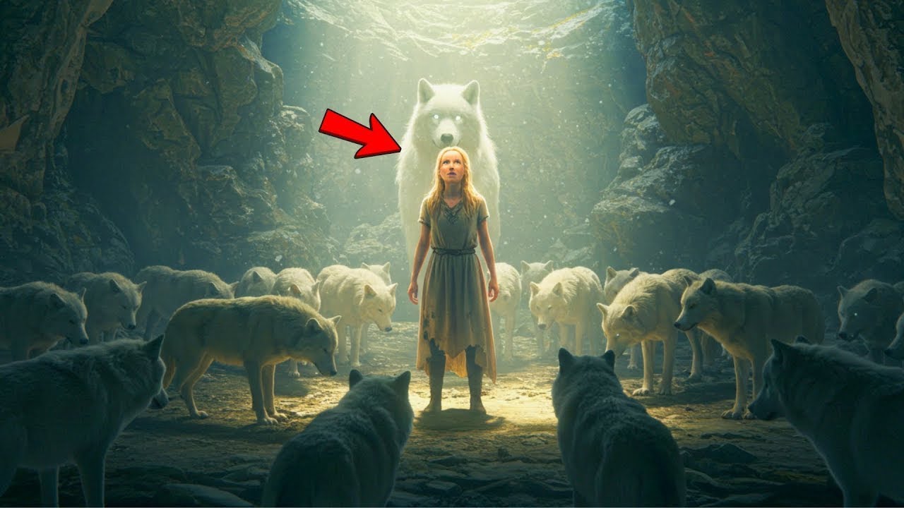 She Was Forced to Live Among Wolves in the Cave. Days Later the Alpha Pack Bowed and Called Her Luna