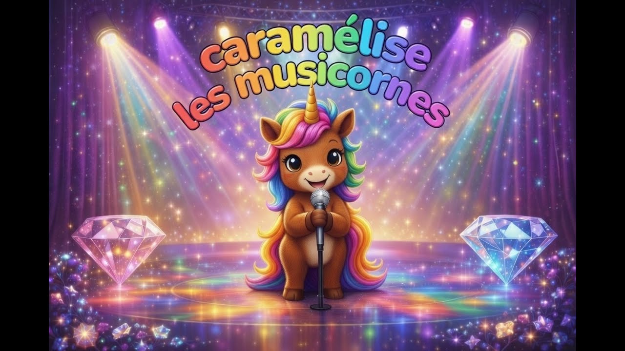 caramélise la voix en or des musicornes - les licornes