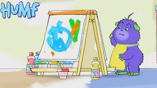 Humf | Humf's Painting | Full Episodes | 30 Minute Compilation | Cartoons For Children