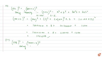 Evaluate the following using suitable identities: `(i) (99)^(2\\ \\ \\ \\ \\ \\ \\ \\ \\ \\ \\ \...