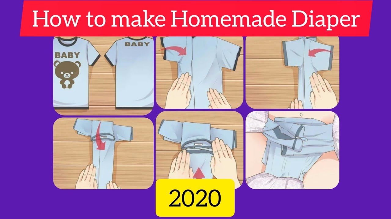 (2020) How To Make Homemade Diaper | Let'S Do It