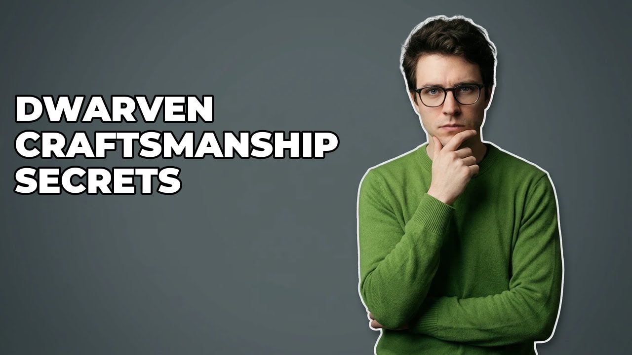 What Makes Dwarven Weaponry Both Beautiful And Functional?