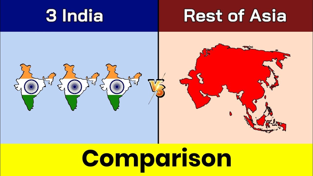 How Is India Distinct From The Rest Of Asia 3 India vs Rest of Asia | Rest of Asia vs 3 India | 3 India | Asia
