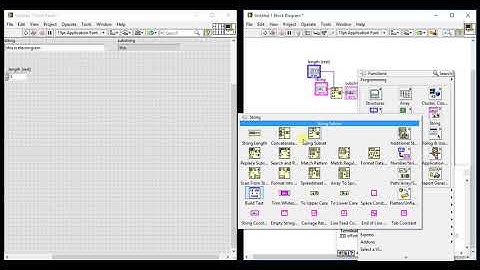 LabVIEW | String Palette 03 - String Subset