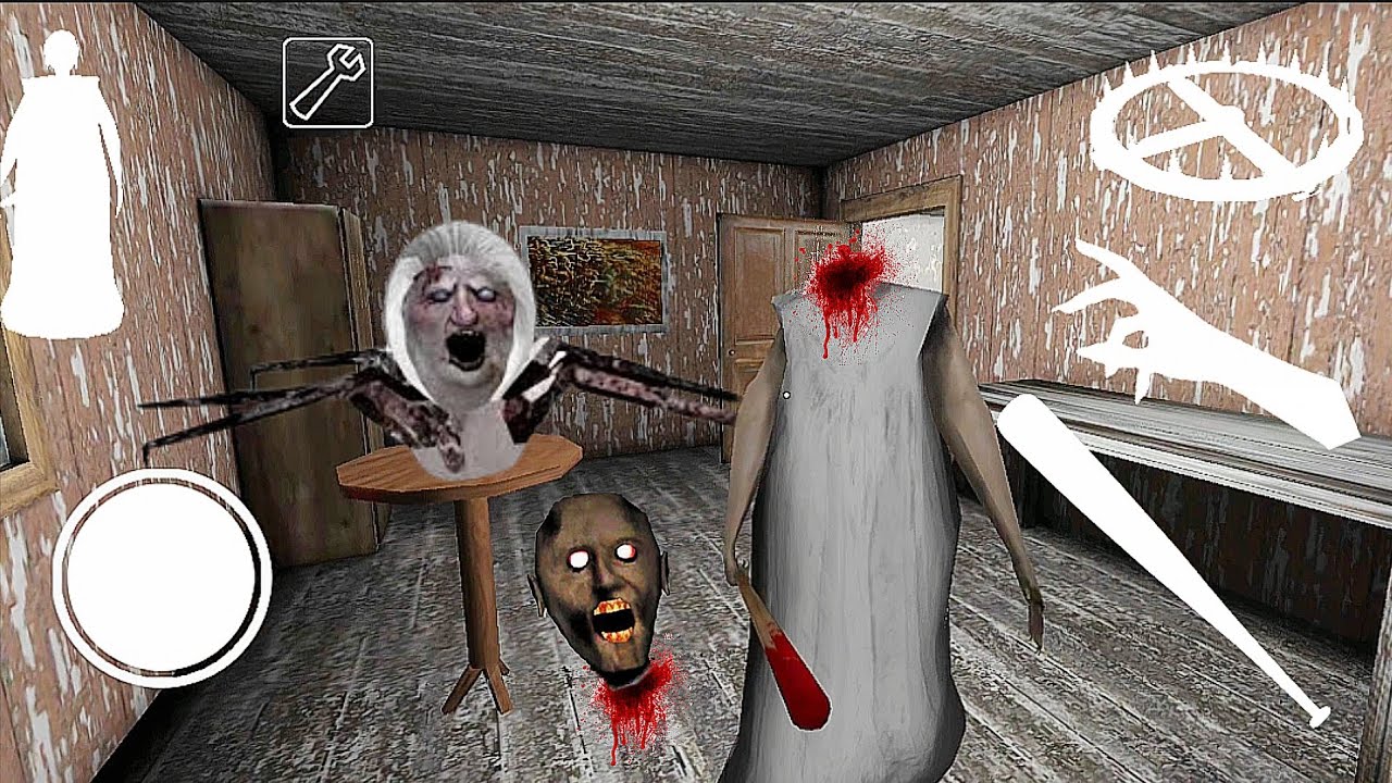 Granny Game Horror Escape Gameplay | Playing As Head Less Granny Mod 