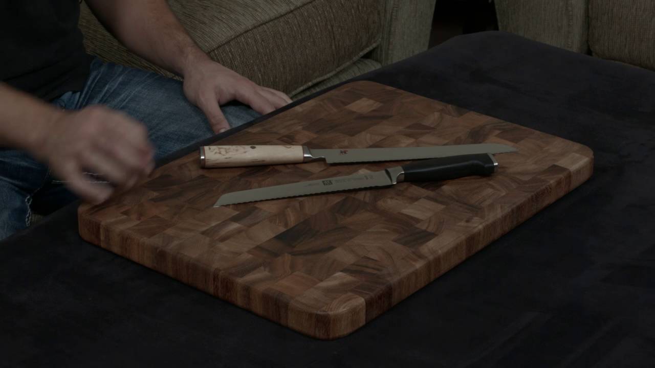 Miyabi Birchwood vs Zwilling Twin Four Star II — Bread Knife YouTube