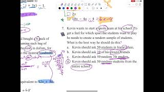 7th Grade SBAC Practice - Interim Assessment
