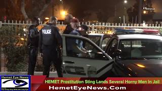 Hemet Prostution sting