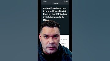 XRP Tokenized Money Market Fund and New XRP ETF Filing