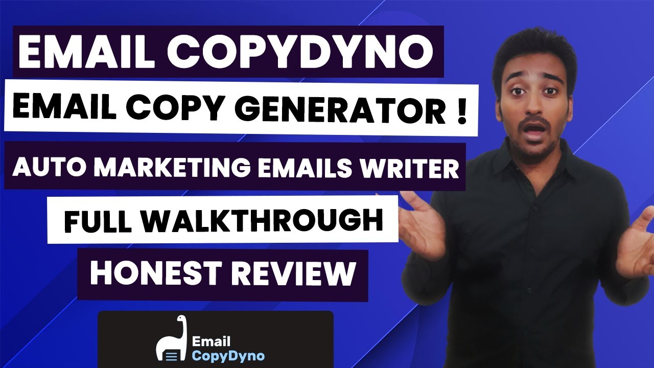 Email CopyDyno Review - Best Email Marketing Copy Generator?