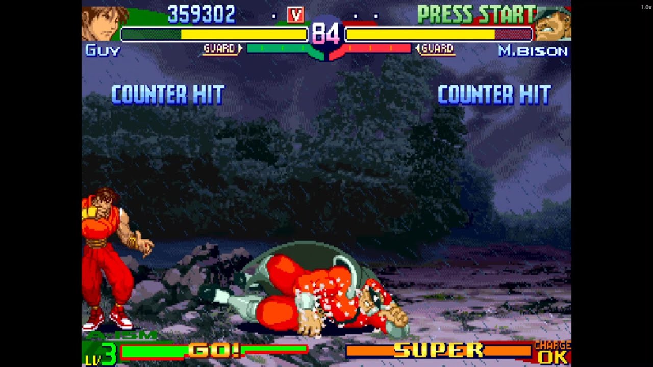 GUY — The Bushinryu Master! | Street Fighter Alpha 3 Retro Gameplay