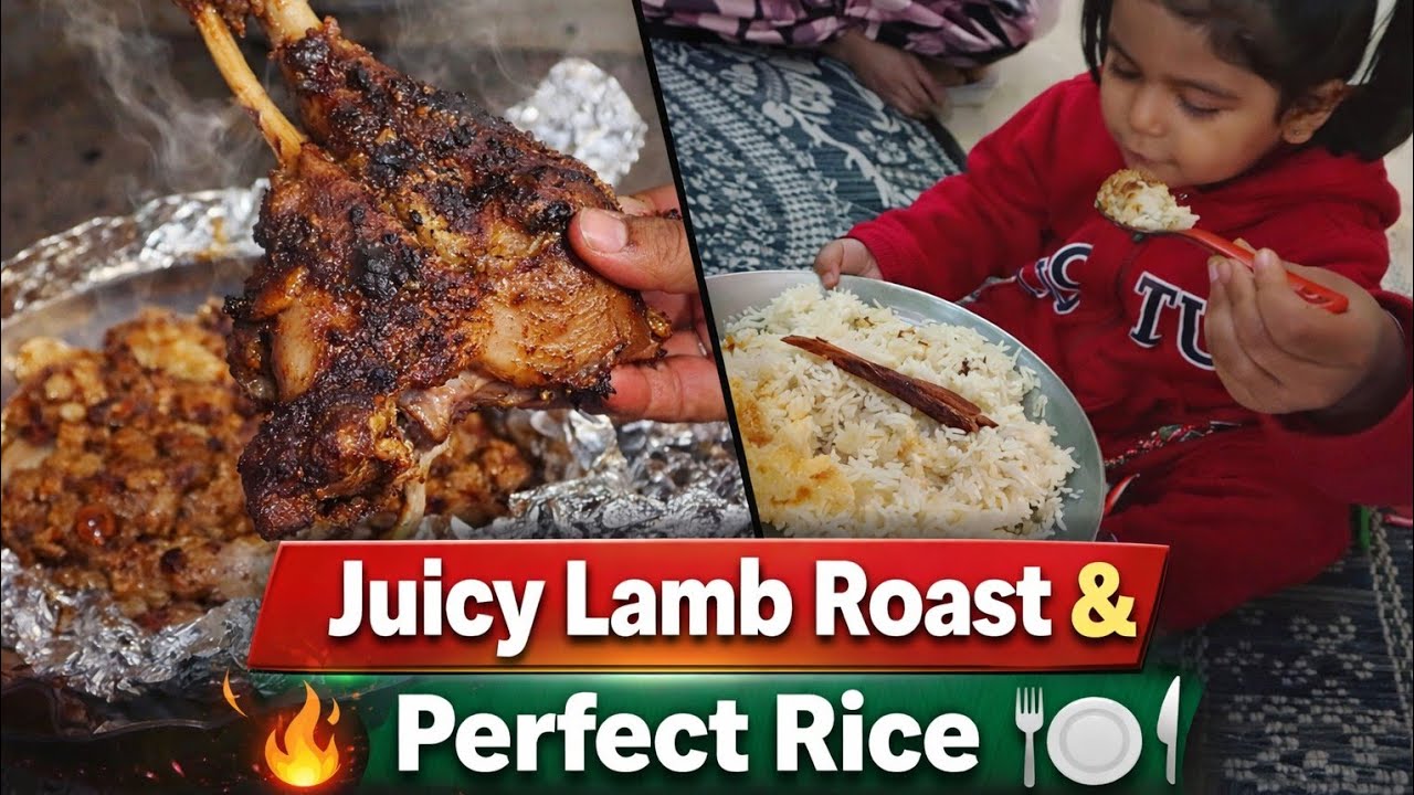 Ye lamb roast dekh k bhuk control nai hogi. recipe last tak dekhiye 
