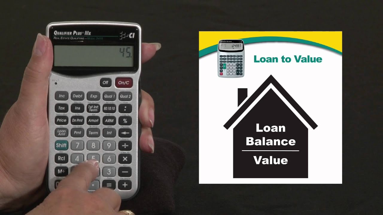 Qualifier Plus IIIDT Solving LTV Loan to Value How To - YouTube