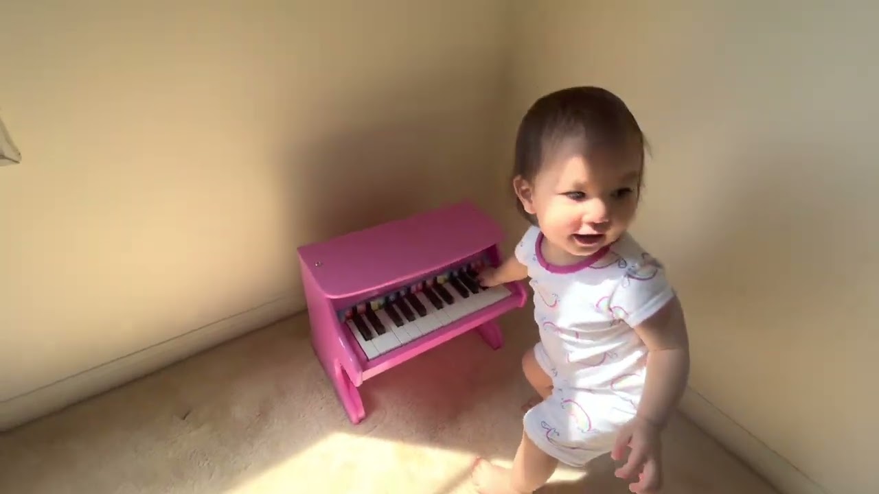 Unboxing Melissa & Doug Learn-to-Play Piano with Baby