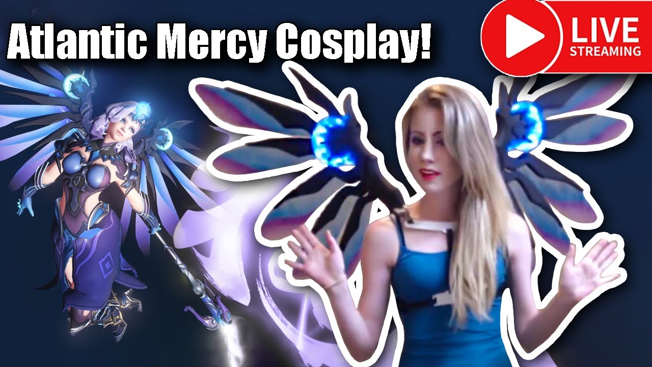 Atlantic Mercy Cosplay- Overwatch (Episode 10) Live Crafting Stream