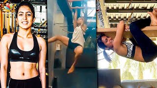FULL VIDEO: 'COMALI' ACTRESS TURNS NINJA! | Samyuktha Hegde Workout, Jayam Ravi | Hot Tamil News