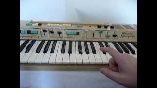 1978(?) BALDWIN Discoverer DS-50 Portable Organ and Analog Drum Machine