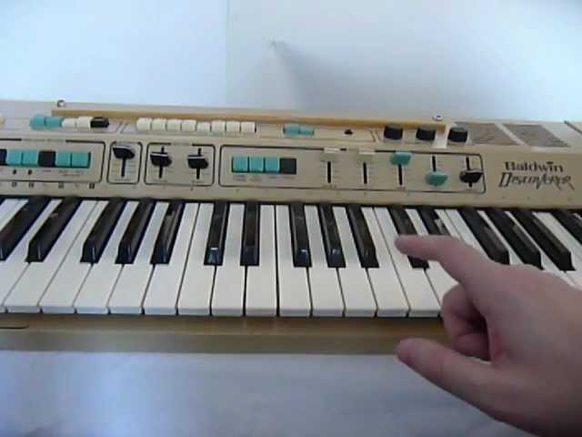 1978(?) BALDWIN Discoverer DS-50 Brother GX-151 Portable Organ and