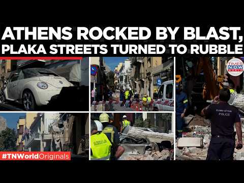ATHENS BLAST: Powerful Explosion Rocks Plaka Tourist District Near Acropolis | Times Now World
