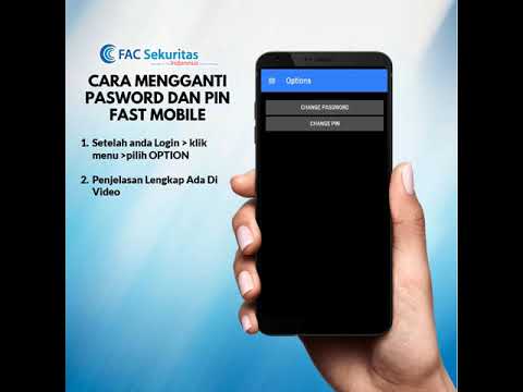 Cara Mengganti Pasword dan PIN FAST Mobile