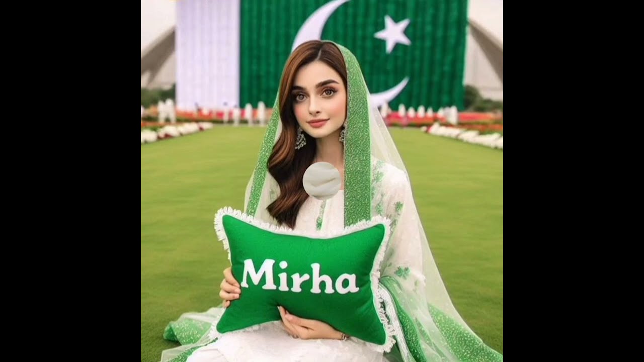 14 August Girl Name Dp | Independence Day Girl Name Images | Girls Name Picture | 14 August Dp 