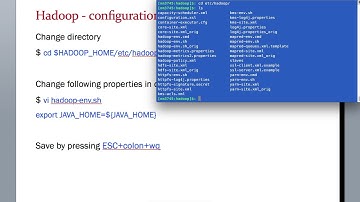 2.8 ElasticSearch Training - Configure Hadoop Part 1