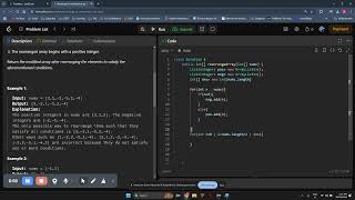 2149. Rearrange Array Elements by Sign | LeetCode | Medium | Java coding | interview question
