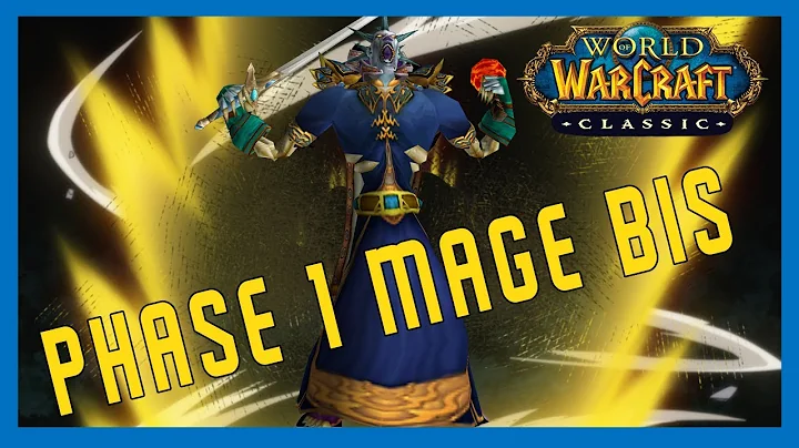 Phase 1 Mage PvE Pre-Raid BiS and BiS list | Mage Compendium