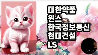 🏆1278 대한약품 윈스 한국정보통신 현대건설 LS