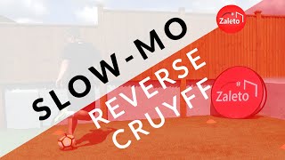 The Reverse Cruyff β½οΈ FOOTBALL SKILLS IN SLOW MOTION