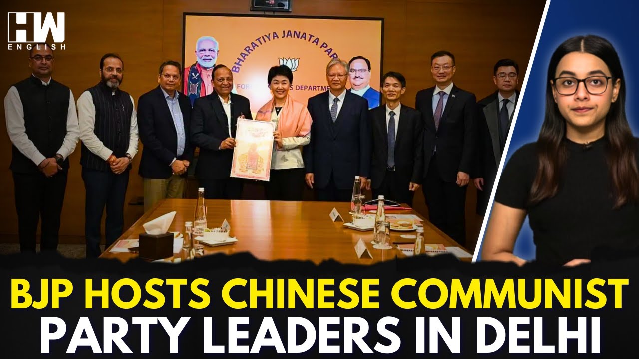Chinese Communist Party Delegation Meets BJP Leaders at Party Headquarters in Delhi, Holds Talks