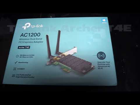 TP-Link Archer T4E AC1200 Wireless Dual Band PCI Express Wifi Adapter